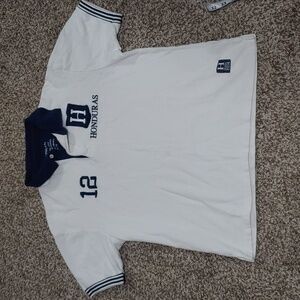 Honduras Brasil 2014 Soccer Jersey White Men's Polo Shirt Size M
